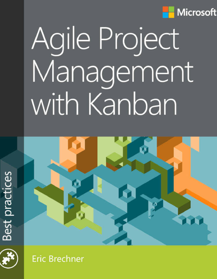 Cover book of Agile Project Management with Kanban by Eric Brechner