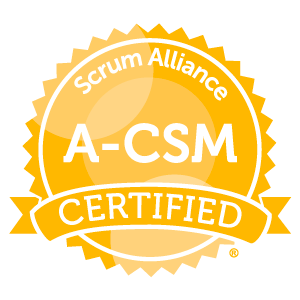 Advanced Certified Scrum Master (A-CSM) Badge