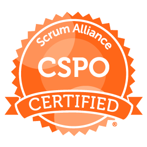 Certified Scrum Product Owner (CSPO) Badge